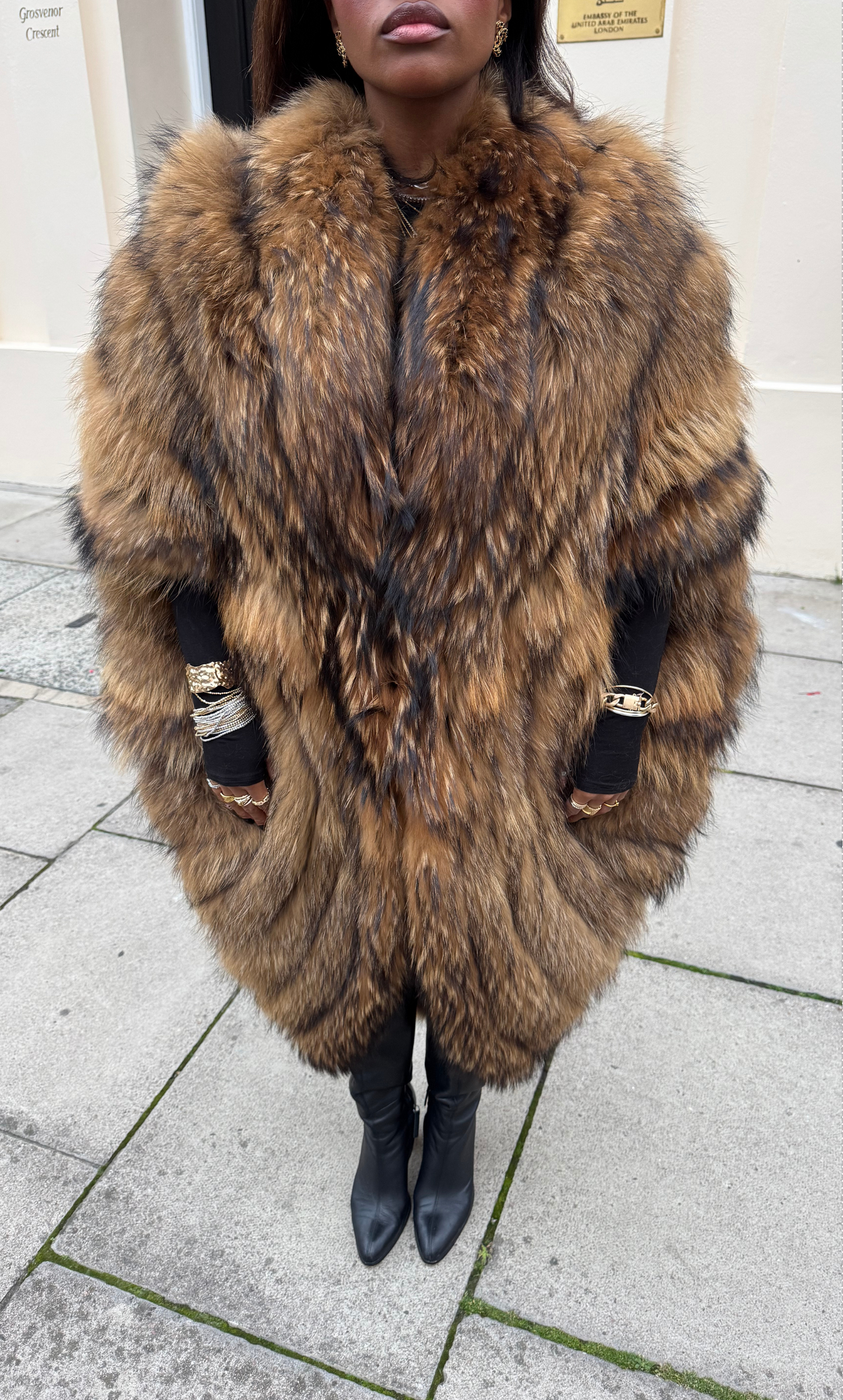 Boubou Fur Cape (PRE ORDER)