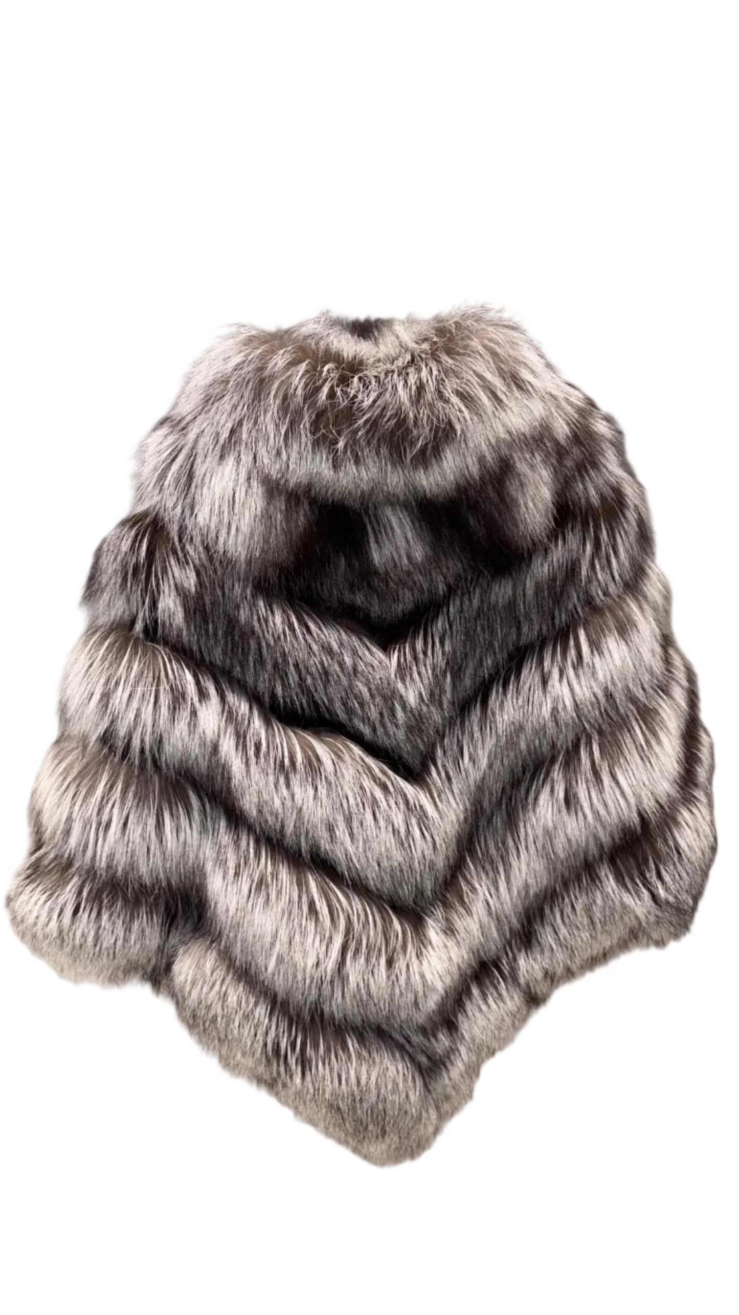Ami Silver Fox Poncho
