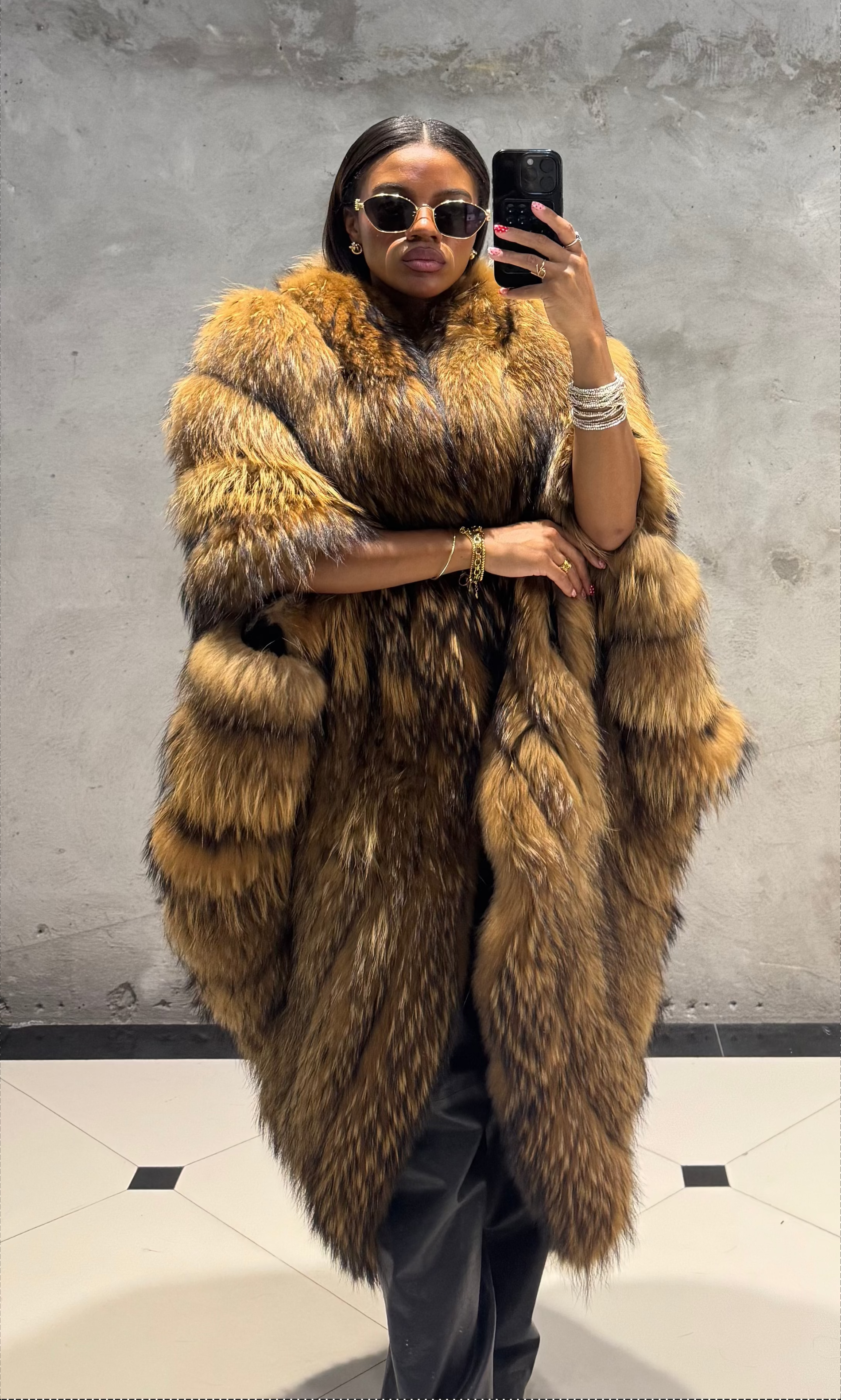 Bou Bou Fur Cape – Bexx The Brand