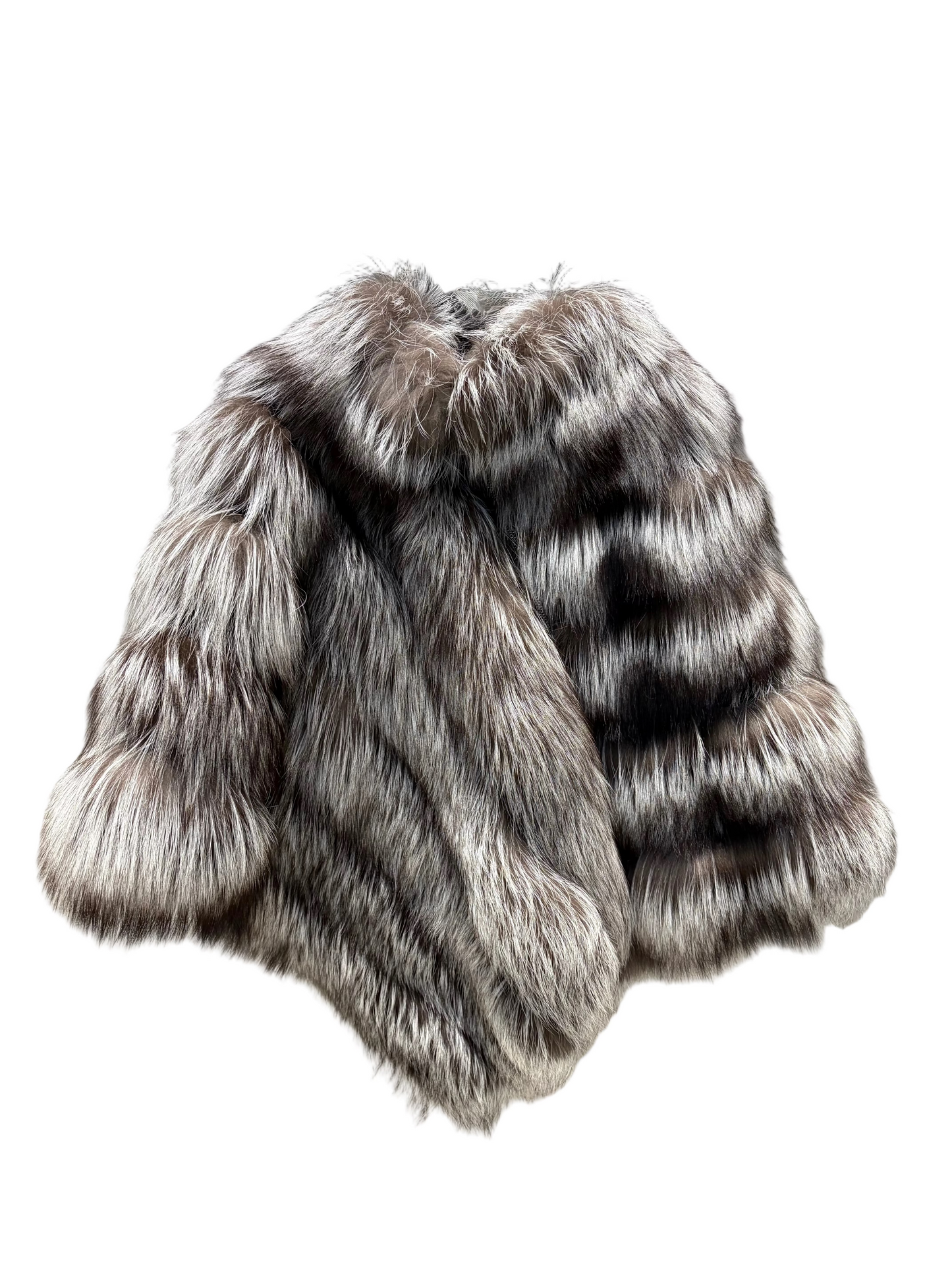 Ami Silver Fox Poncho