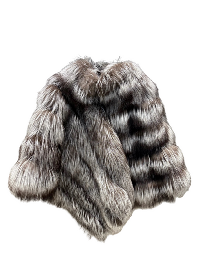 Ami Silver Fox Poncho